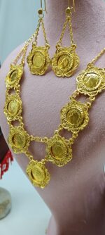 سرویس کلکته _se12/عروسی/بدلیجات روح گندم/طرح طلا/لاکچری/دستساز - تصویر 4