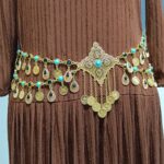 کمربند ستارگان/زیورآلات روح گندم /عروسی/طرح طلا/لاکچری/