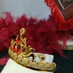 تاج الهه عشق/عروسی/زیورآلات روح گندم/دستساز/زیورآلات روح گندم/طرح طلا - تصویر 2