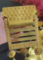 کمربند طرح طلا/مدل بحرینی/دستساز/زیورآلات روح گندم - تصویر 7