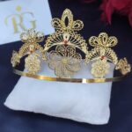 تاج گلبرگ/زیورآلات روح گندم /آبکاری طلا /خاص
