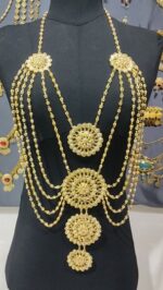 گردنبند مانویل زیورآلات روح گندم/شیک/دستساز/طرح طلا/خاص - تصویر 2