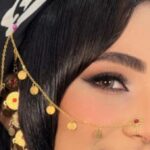 پرسینگ خالک آویز نگین دار  | مناسب مراسم | روح گندم - تصویر 2
