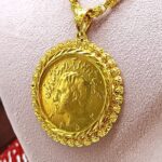 پلاک طرح طلا تک دور گشنیزی | جشن | بدلیجات روح گندم - تصویر 2